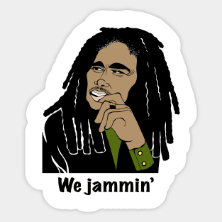 LEGENDARY REGGAE SINGER Sticker